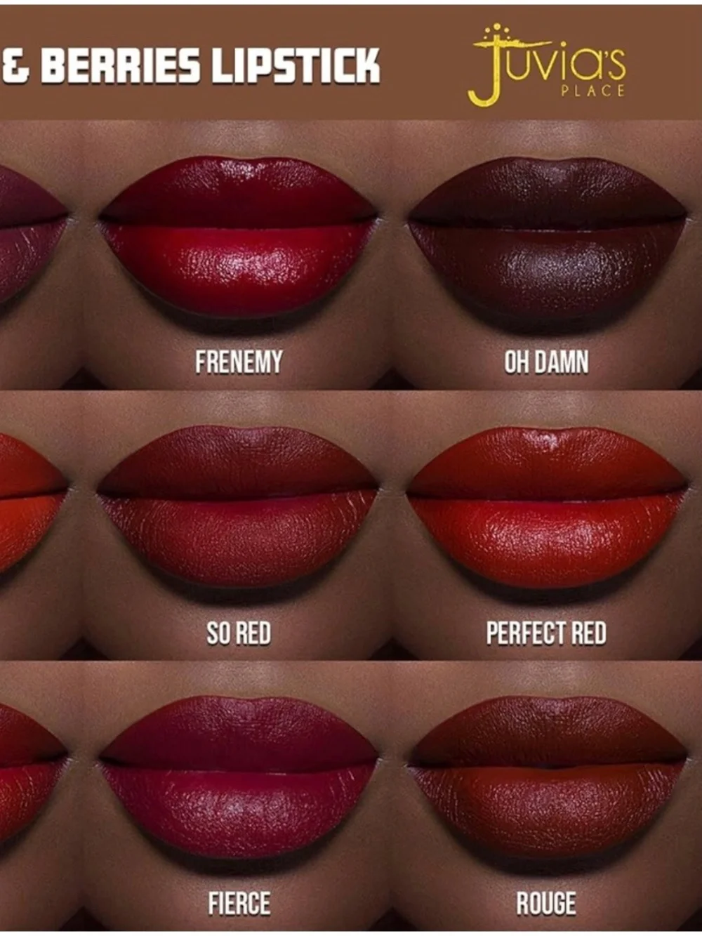 NIB Juvia's Place Matte Lipstick in Oh Damn